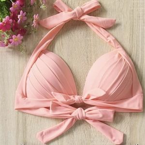 Bathing Suit Top - coral colored, nwt